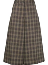 ANTONIO MARRAS PLAID SKIRT