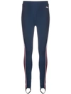 FILA FILA COLOUR-BLOCK LEGGINGS - BLUE