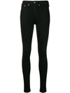 Rag & Bone Nina High Rise Skinny Jeans In Black