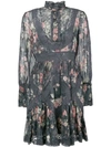 ZIMMERMANN FLORAL PRINT MINI DRESS