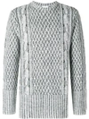 IH NOM UH NIT CABLE KNIT EFFECT SWEATER
