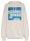 ASHISH AMERICAN EXCESS SEQUIN EMBELLISHED COTTON HOODIE