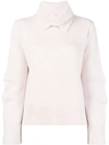 DOROTHEE SCHUMACHER RIBBED ROLL NECK SWEATER
