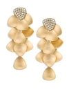 HUEB Bahia Diamond & 18K Yellow Gold Chandelier Earrings