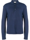 ALEX MILL ALEX MILL CASUAL POLO TOP - BLUE