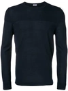 CENERE GB CENERE GB KNITTED DETAIL SWEATER - BLUE