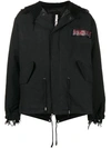 AS65 AS65 HYBRID HOODIE JACKET - BLACK