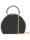 LUIS NEGRI LUIS NEGRI HALF-MOON BOX BAG - BLACK