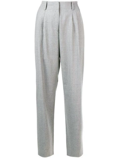 Indress Wide Leg Trousers In Grey