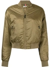 TOMMY JEANS TOMMY JEANS BOMBER JACKET - GREEN