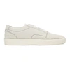 COMMON PROJECTS COMMON PROJECTS WHITE SUEDE SKATE LOW SNEAKERS