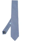 FERRAGAMO CHAINED GANCINI PRINT TIE