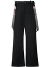 INDIVIDUAL SENTIMENTS WIDE LEG TROUSERS