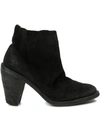 GUIDI TAPERED HEEL ANKLE BOOTS