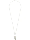 Wouters & Hendrix My Favourites Leaf Necklace In Metallic