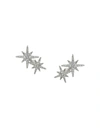 APM APM DOUBLE METEORITES STUD EARRINGS - METALLIC