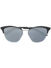 MCQ BY ALEXANDER MCQUEEN OVERSIZED MIRRORED SUNGLASSES
