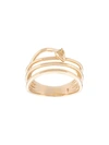 ADEESSE STACKABLE SNAKE HEAD RING