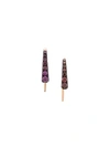 ADEESSE ADEESSE AHE32 RED/PURPLE/GOLD  Other->14kt Rose Gold