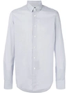 Dell'oglio Micro Dot Print Shirt In White