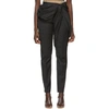 Y/PROJECT Y/PROJECT GREY DRAPED TROUSERS