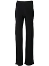 Peter Cohen Straight Trousers In Black