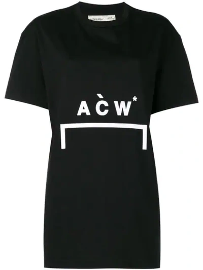 A-cold-wall* Logo T-shirt In Black