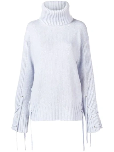 Mcq By Alexander Mcqueen Oversized-pullover In Blue