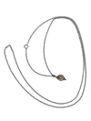 Werkstatt:münchen Chain Eye Necklace In Argent