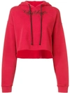 ADAPTATION ADAPTATION HOODED SWEATSHIRT - RED