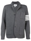 THOM BROWNE rib knit blazer