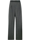 PRADA PRINCE OF WALES FLARED TROUSERS