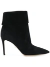 PAUL ANDREW PAUL ANDREW STILETTO ANKLE BOOTS - BLACK