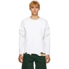 OTTOLINGER OTTOLINGER WHITE BURNED LONG SLEEVE T-SHIRT