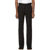BURBERRY BURBERRY BLACK TAILORED TURNPIKE TROUSERS