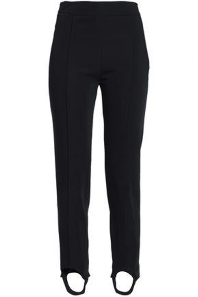 Acne Studios Crepe Stirrup Trousers In Navy