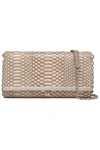 MAISON MARGIELA MAISON MARGIELA WOMAN PYTHON WALLET BEIGE,3074457345619231946