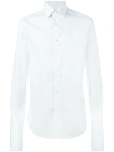 Fashion Clinic Timeless 'piumino'衬衫 In White