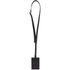 RIBEYRON RIBEYRON BLACK LEATHER NECK CARD HOLDER