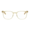 GARRETT LEIGHT GARRETT LEIGHT BEIGE TRANSPARENT BENTLEY 51 GLASSES