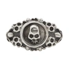 LUKA SABBAT X MONINI LUKA SABBAT X MONINI SILVER PLAIN MAXI SKULL RING