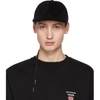 CHRISTIAN DADA CHRISTIAN DADA BLACK CORDUROY BACK LACE-UP CAP