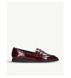 KG KURT GEIGER MOBY FAUX-PATENT LEATHER LOAFERS,854-10004-2025851979