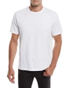 Frame Heavyweight Classic Fit Cotton T-shirt In White