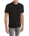 Frame Heavyweight Slim-fit T-shirt In Black