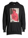 OVADIA & SONS Joe Strummer Print Hooded Sweatshirt