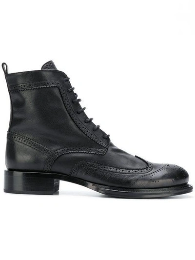 Ann Demeulemeester Canyon Boots In Black