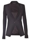 RICK OWENS CLASSIC FITTED BLAZER,10671354