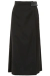 PRADA Prada Skirt With Logo Patch,10672361