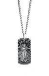 KING BABY AMERICAN VOICES LIBERTY DOG TAG NECKLACE,K10-9158-24